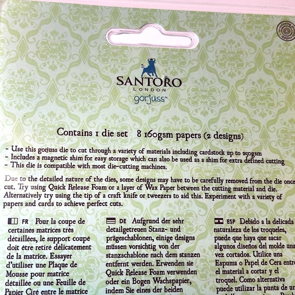 Large Die Cuts Santoro Gorjuss NEW - Picture 4 of 4